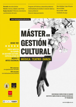 Máster en Gestión Cultural